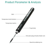Habicare HBC Wireless Soldering Iron Set Habicare Wireless USB Soldering Iron Set