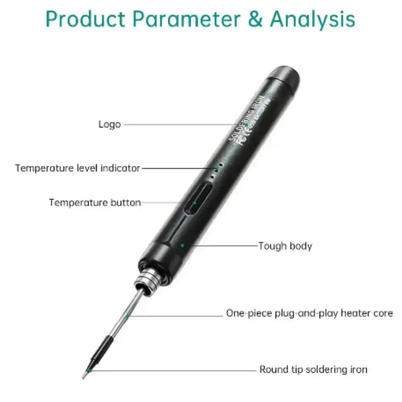 Habicare HBC Wireless Soldering Iron Set Habicare Wireless USB Soldering Iron Set
