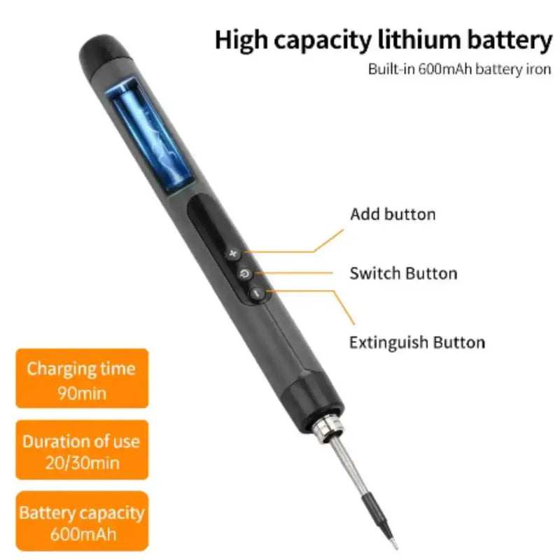 Habicare HBC Wireless Soldering Iron Set Habicare Wireless USB Soldering Iron Set