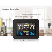 Habicare HBC Wireless Weather Station with LCD Display & Clock Wireless Weather Station with LCD Display & Clock