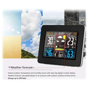 Habicare HBC Wireless Weather Station with LCD Display & Clock Wireless Weather Station with LCD Display & Clock