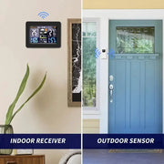 Habicare HBC Wireless Weather Station with LCD Display & Clock Wireless Weather Station with LCD Display & Clock