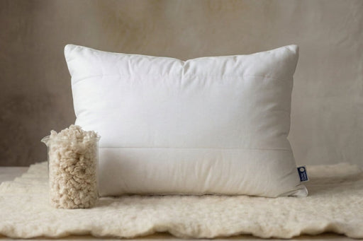 Do Not Disturb Sleep Company Pillow Wisewool™ Pillow Wisewool Cloud Pillow With Duvet Cover In Cotton