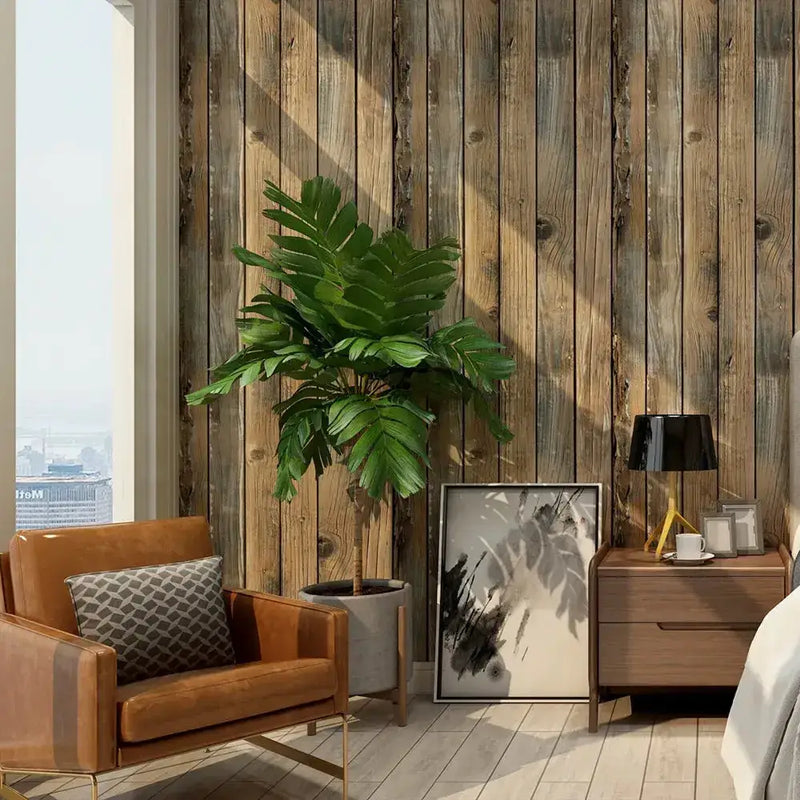Habicare SS Wood Grain Peel & Stick Wallpaper (5 designs available) Wood Grain Peel & Stick Wallpaper (5 designs available)