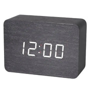 Wooden LED Digital Alarm Clock with Temperature Display & Night Light (4 colours available) – view 11