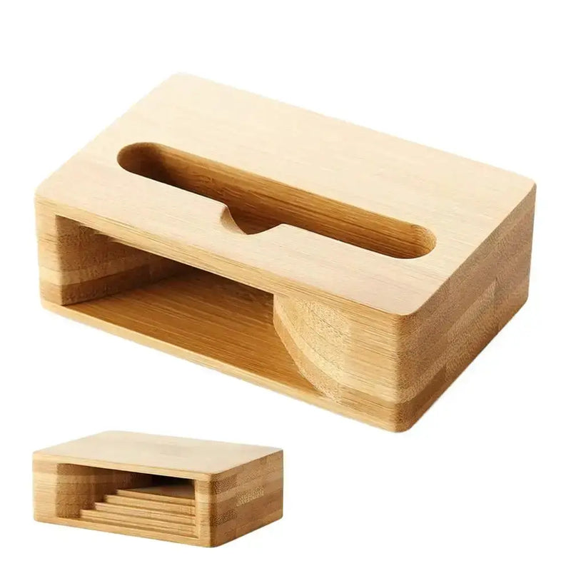 Habicare 9eight5 Wooden Phone Stand with Passive Speaker Amplifier Wooden Phone Stand with Passive Speaker Amplifier