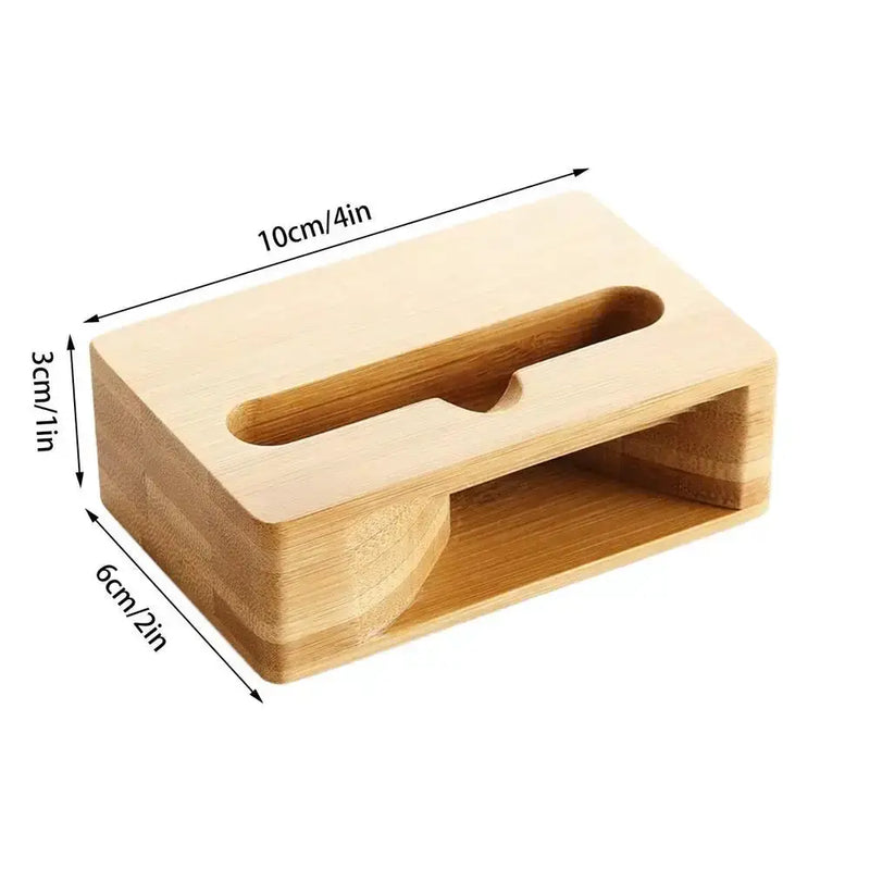 Habicare 9eight5 Wooden Phone Stand with Passive Speaker Amplifier Wooden Phone Stand with Passive Speaker Amplifier