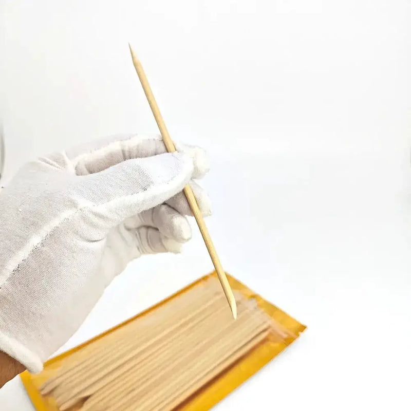 Habicare HBC Wooden Watch Cleaning Sticks Wooden Watch Cleaning Sticks