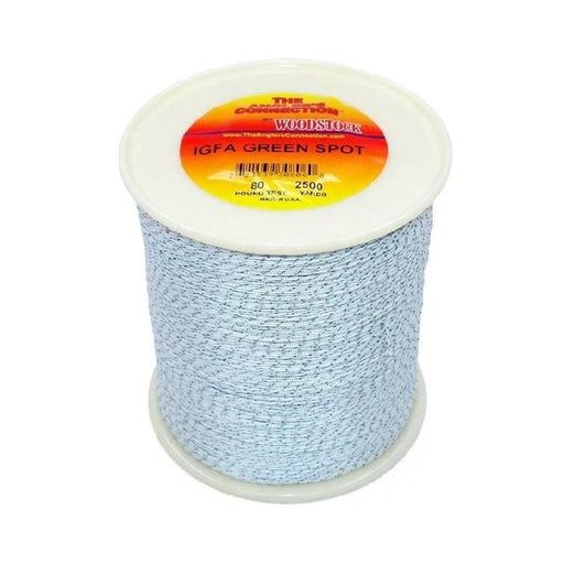 Woodstock IGFA Green Spot Dacron Backing 80lb 2500yd Heat Set Waterproof Saltwater US Made For Big Game