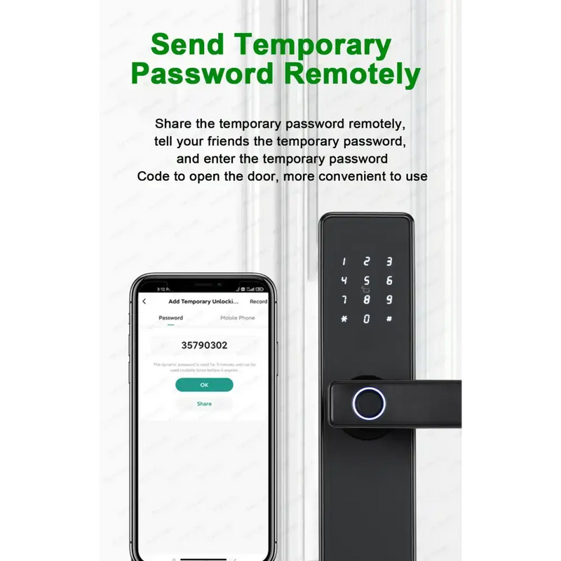Habicare RAYKUBE K20 Biometric Fingerprint Door Lock RAYKUBE K20 Biometric Fingerprint Door Lock