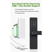 Habicare RAYKUBE K20 Biometric Fingerprint Door Lock RAYKUBE K20 Biometric Fingerprint Door Lock