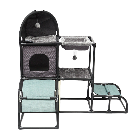 Cat Tree Tower Post Scratcher Scratching Condo Play House by salelink.co.nz