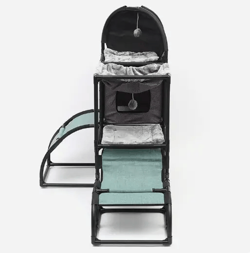 Cat Tree Tower Post Scratcher Scratching Condo Play House – view 5