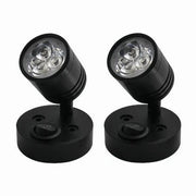 2Pcs 12V LED Interior Spot Reading Light Wall Lamp Switch For Caravan Camper – view 1