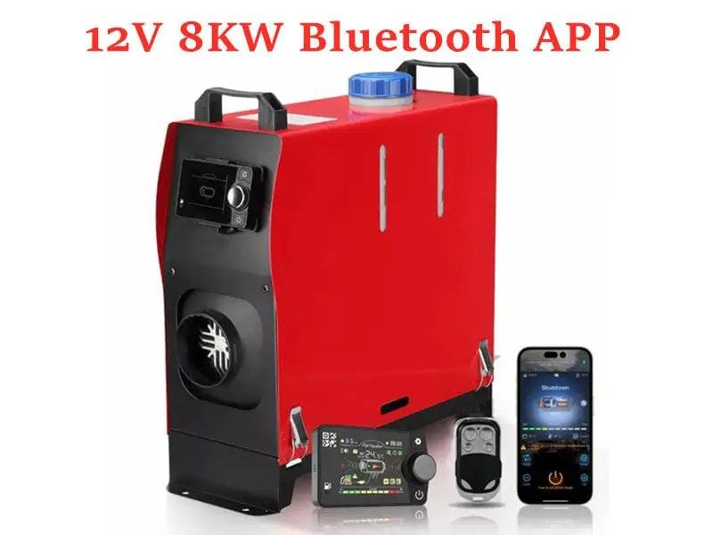 salelink.co.nz Unbranded Diesel Air Heater 12V 8KW Bluetooth App Diesel Air Heater 12V 8KW Bluetooth App | Action Outdoors NZ
