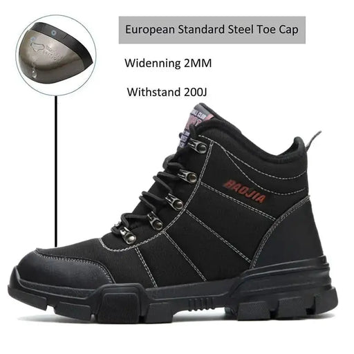 SUADEEX Steel Toe Safety Shoes - Protective Work Footwear for Men – view 2