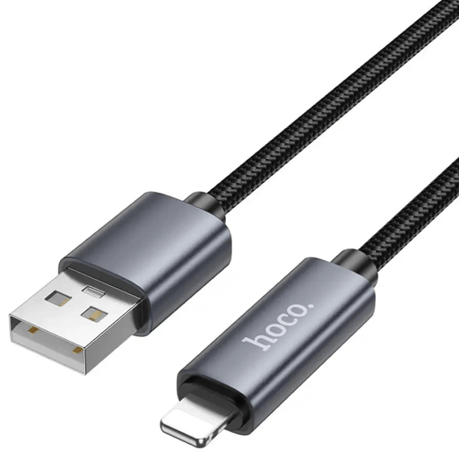 techplus X112 USB to iPhone Fast Charging Cable 2.4A LED Display X112 USB to iPhone Fast Charging Cable LED Display