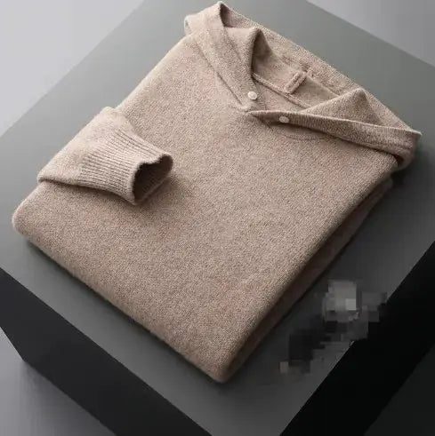 Riverstone Merino Wool Men's Hoodie - Premium Comfort & Style | Men's Clothing – view 2