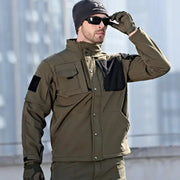 Rhino 2.0 Men's Tactical Softshell Jacket — Sharkskin Fleece Lined Windproof | Outdoor & Hiking – view 12