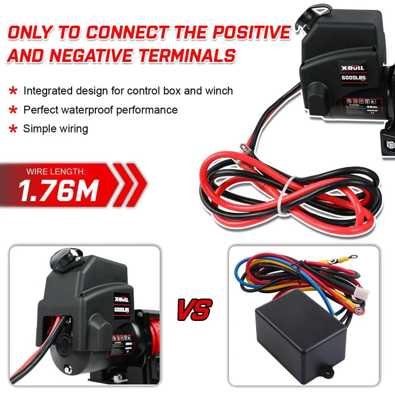 salelink.co.nz X-BULL X-BULL Electric Winch 6000LBS X-BULL Electric Winch 6000LBS | Action Outdoors NZ