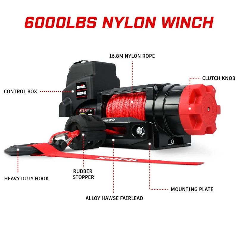 salelink.co.nz X-BULL X-BULL Electric Winch 6000LBS X-BULL Electric Winch 6000LBS | Action Outdoors NZ