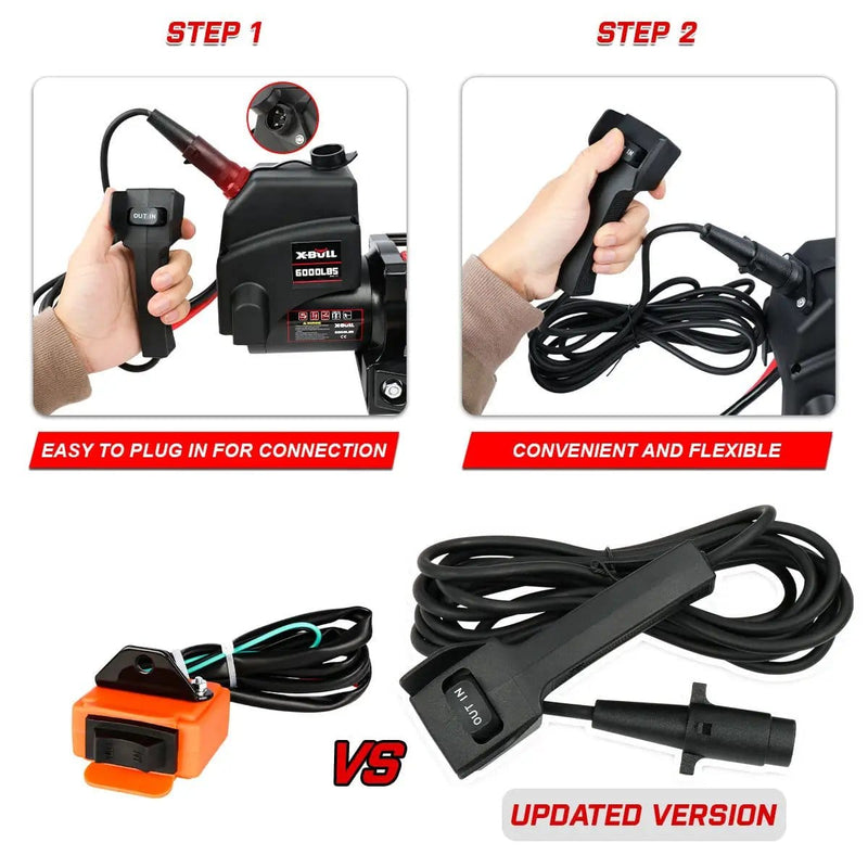 salelink.co.nz X-BULL X-BULL Electric Winch 6000LBS X-BULL Electric Winch 6000LBS | Action Outdoors NZ
