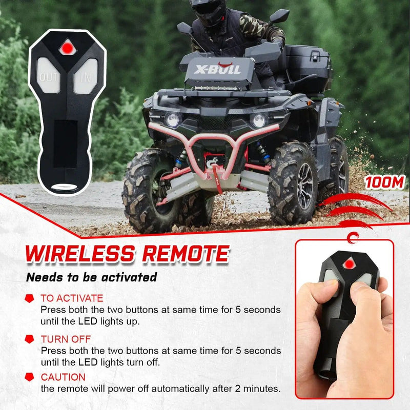 salelink.co.nz X-BULL X-BULL Electric Winch 6000LBS X-BULL Electric Winch 6000LBS | Action Outdoors NZ