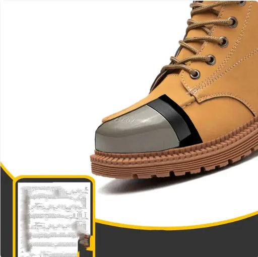 Steel Toe Anti-Smash & Puncture-Resistant Safety Shoes - Men's Work Footwear – view 2