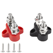 Battery Power Distribution Terminal Block Set Dual M8 – view 1