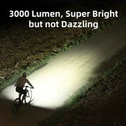 Habicare 3000-Lumen Bicycle Headlight (Rechargeable) 3000-Lumen Bicycle Headlight (Rechargeable)