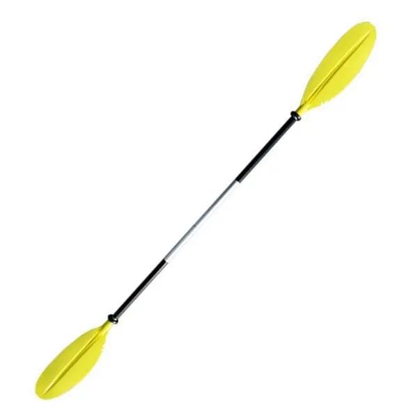 salelink.co.nz Unbranded Kayak Paddle Yellow 222cm Adjustable Kayak Paddle With Split Shaft