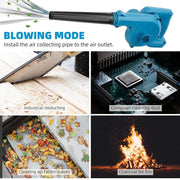 salelink.co.nz Unbranded 18V Leaf Blower 18V Cordless Leaf Blower Bare Tool No Battery Included