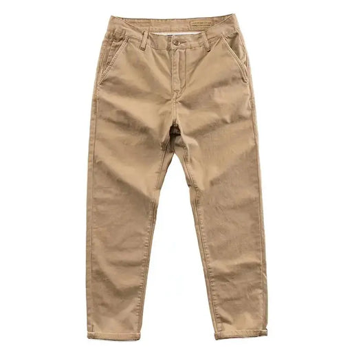 Men's Casual Loose Fit Cotton Cargo Pants - Heavy Duty Work Pants | Spring & Autumn – view 1