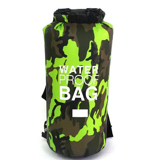 Camouflage PVC Waterproof Dry Bag - Outdoor Waterproof Storage for Camping & Water Sports – view 2