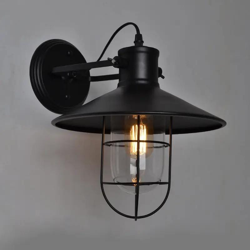 Indoor Wall Lamp Vintage Lighting Kitchen Light Black Wall Sconce – view 6