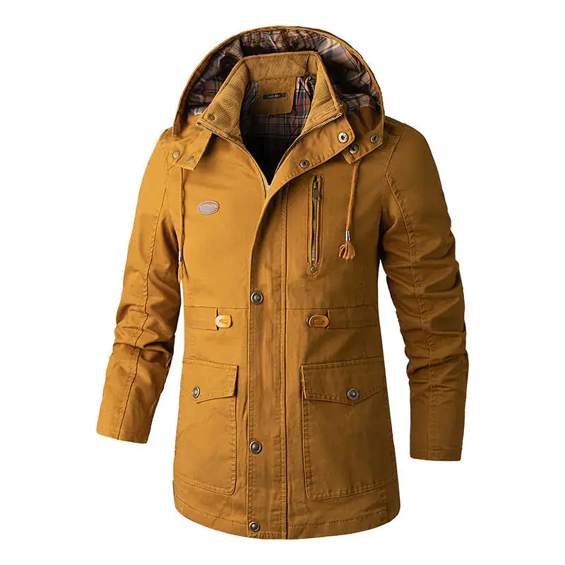 Men's Plus Size Hooded Windbreaker Jacket - Lightweight Outdoor Wind Jacket | Extended Sizes – view 21