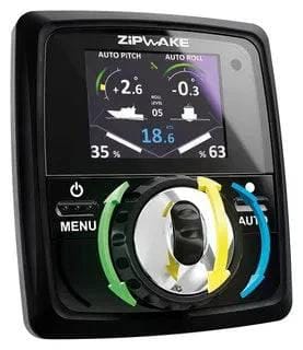Zipwake Control Panel Two Wheels for Easy Boat Trim Control – view 2