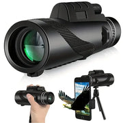 Habicare SS Zoom Monocular Telescope with Tripod & Phone Clip Zoom Monocular Telescope with Tripod & Phone Clip