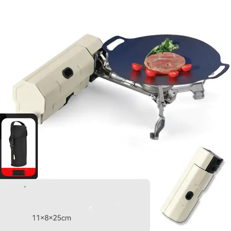Portable Folding Camping Gas Stove - Compact Outdoor Cooking System | Backpacking Burner – view 1