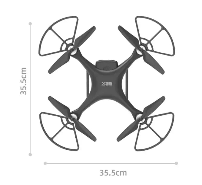 X35 4K Drone with Gimbal - 30-Min Flight Time & 1000m Range | Professional Drone – view 8